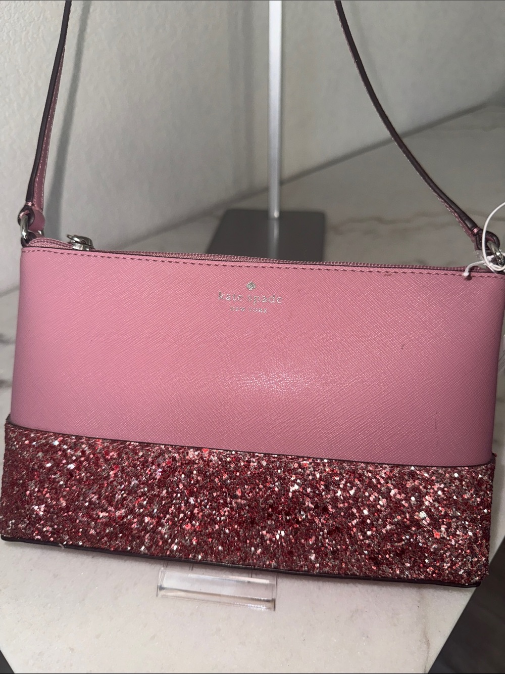 kate spade New York Greta Court Ramey Crossbody-Dusty Peony